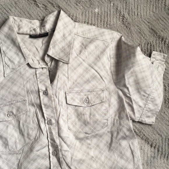 NY&Co Dove Gray Shirt - Perfect Condition - Picture 1 of 3